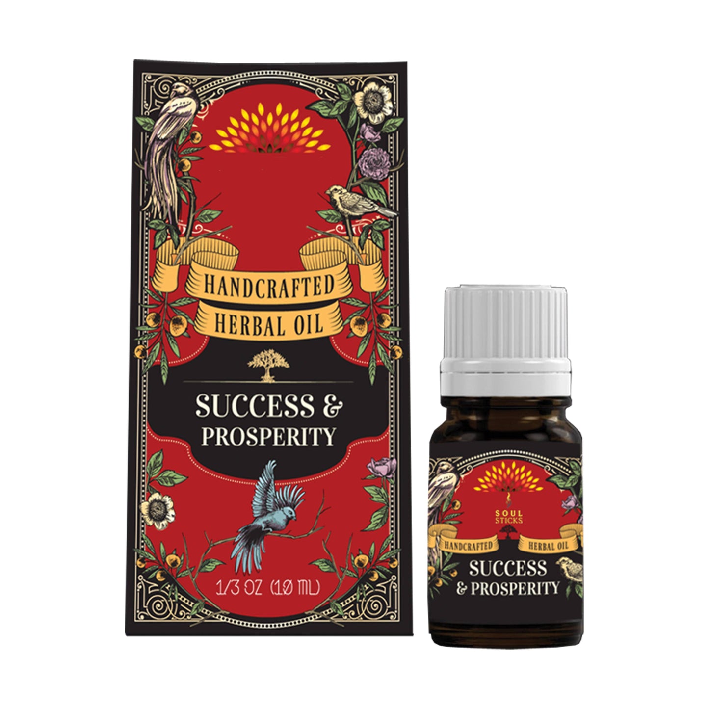 success and prosperity herbal oil 10 ml essential oil blend bottle