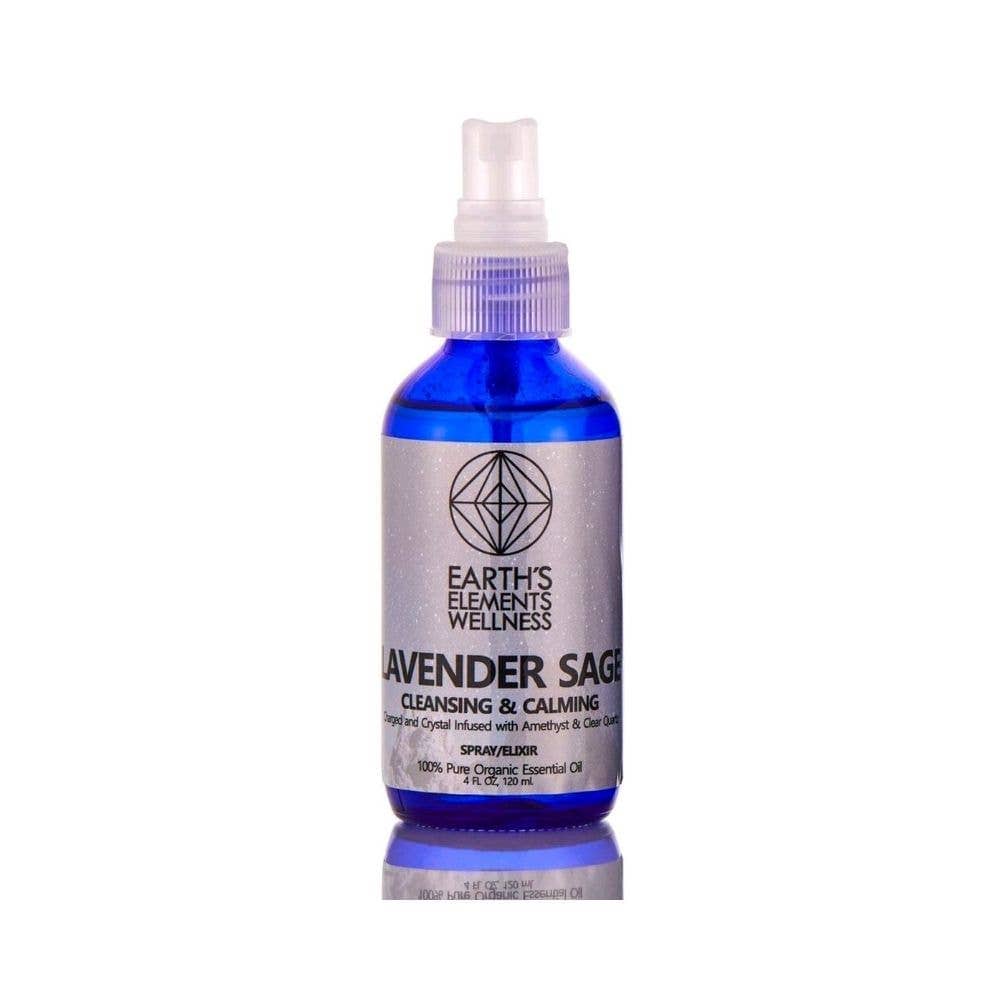 Earths Elements Wellness Essential Oil Spray - Lavender Sage
