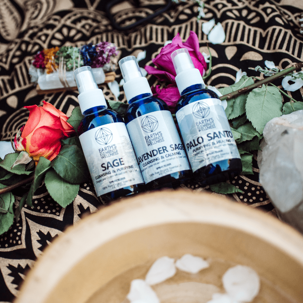 Earths Elements Wellness Essential Oil Spray - Lavender Sage