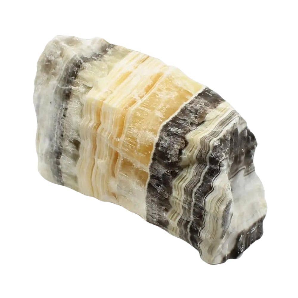 Earths Elements Wellness Raw Calcite - Zebra Calcite Small, 1lb