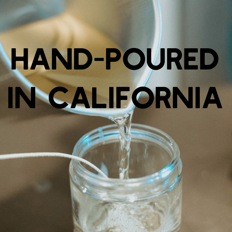 Funny Flames Candle Co - Les Creme Spiritual Gangster - Funny Candle Co, Lavender Tea Scented