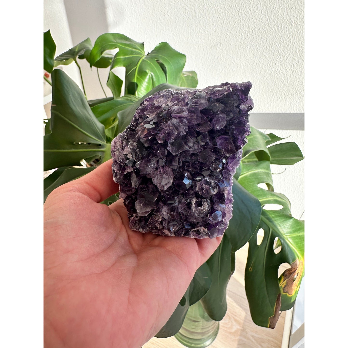 i_did Raw Amethyst Base 1 lb 1 oz | Purple amethyst | Amethyst base