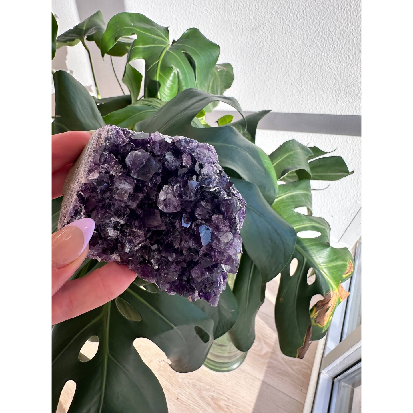 i_did Raw Amethyst Base 1 lb 1 oz | Purple amethyst | Amethyst base