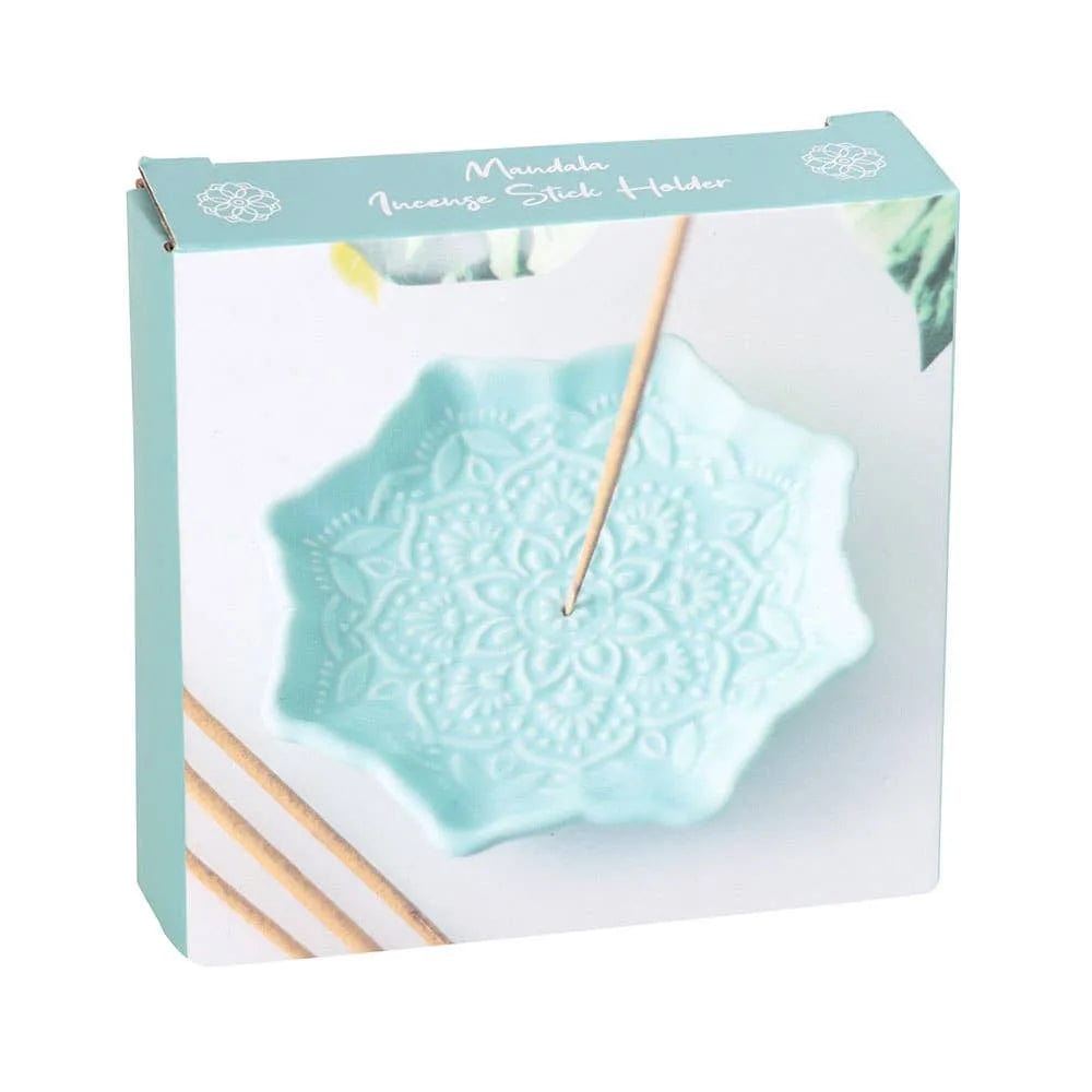 Something Different Wholesale Blue Mandala Incense Stick Holder