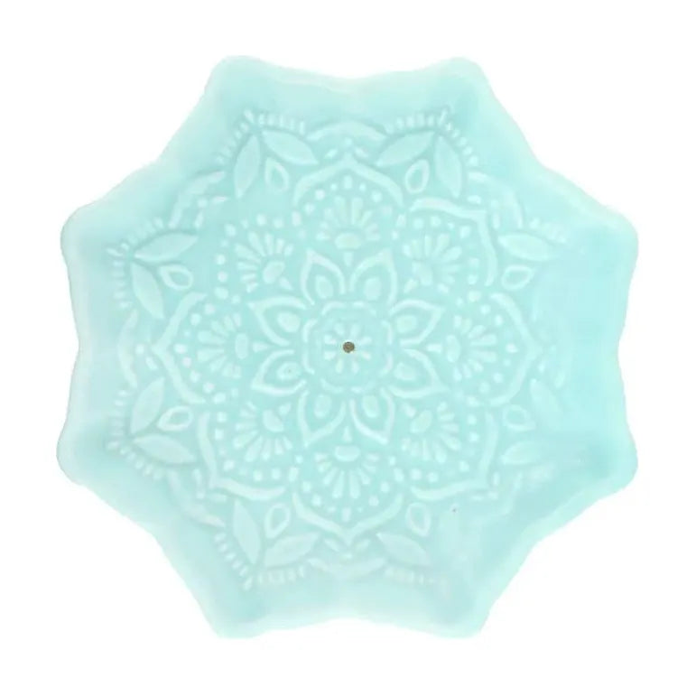 Something Different Wholesale Blue Mandala Incense Stick Holder