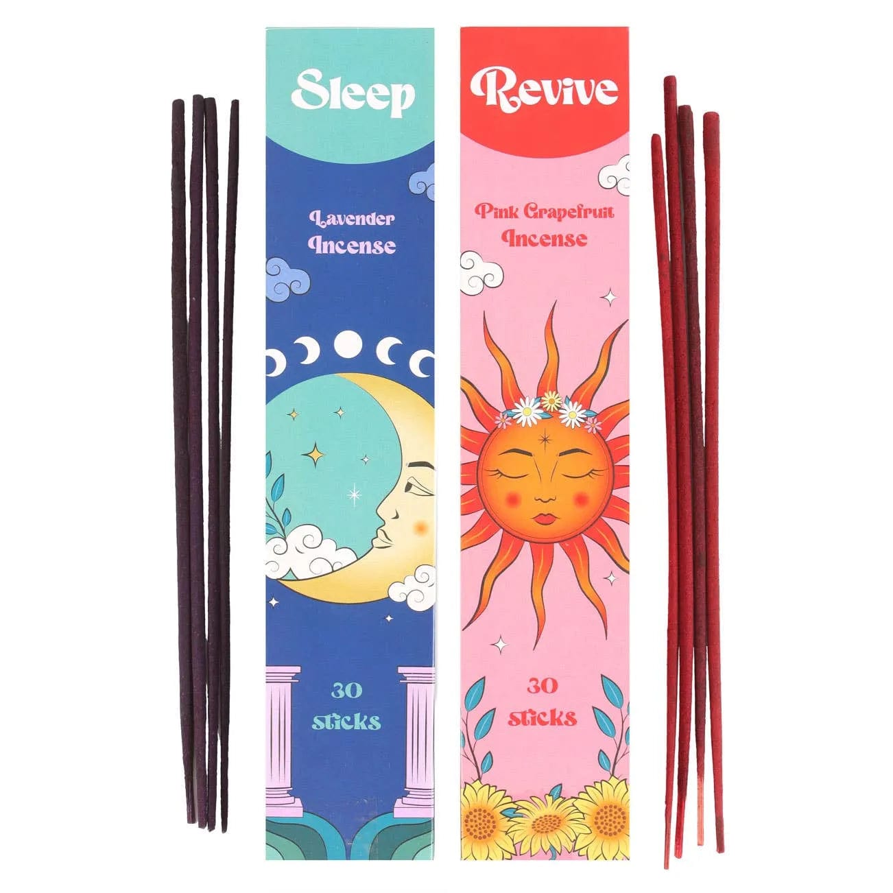 Something Different Wholesale Set of 2 Celestial Sleep & Revive Incense Stick Sets