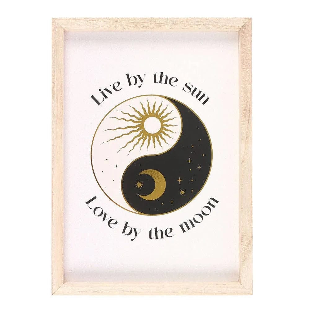 Something Different Wholesale Yin Yang Framed Wall Art Print