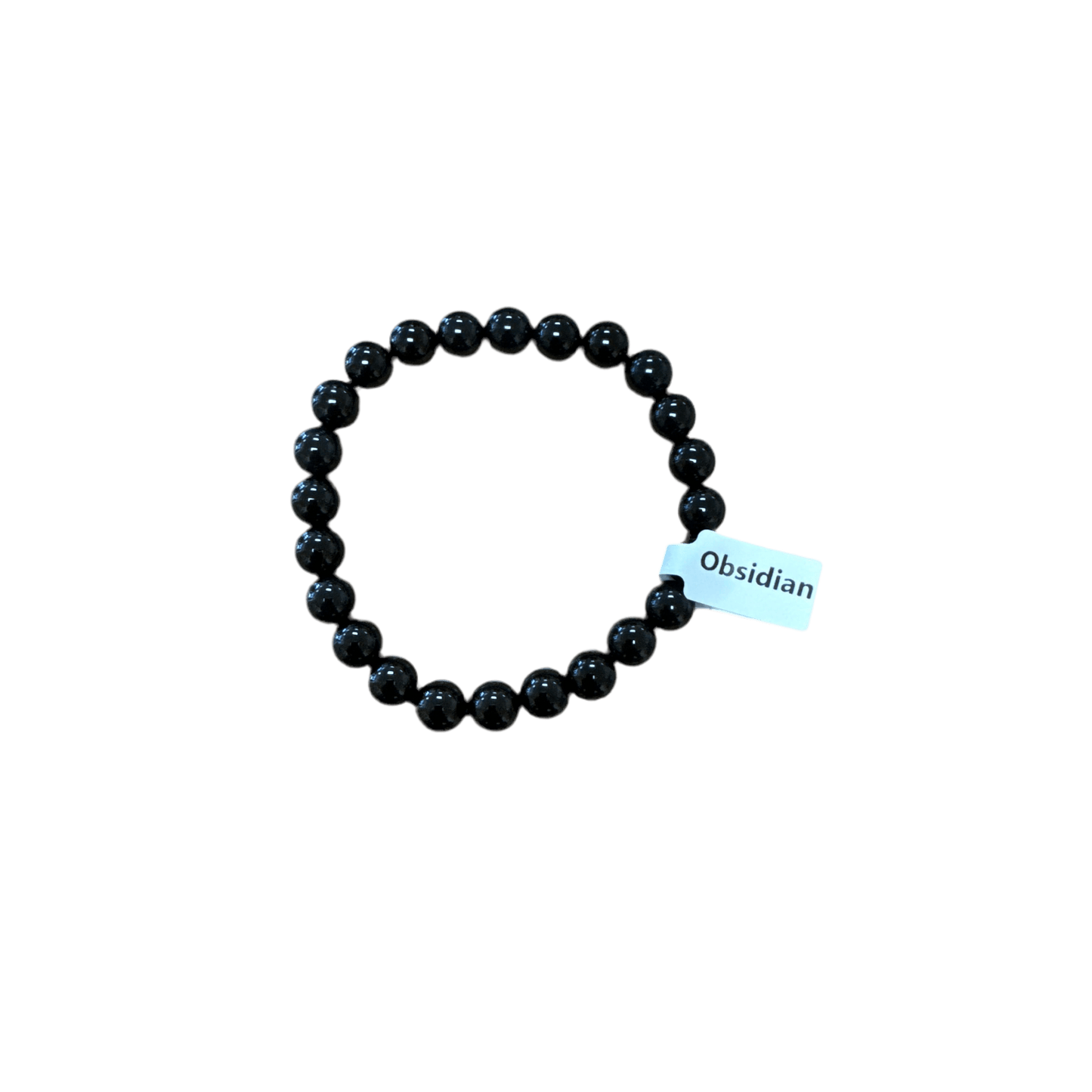 Unearthed Vibes Jewlery Buy Polished Obsidian Bracelet - Elegant Healing Stone | Perfect Gift for Love and Wellness