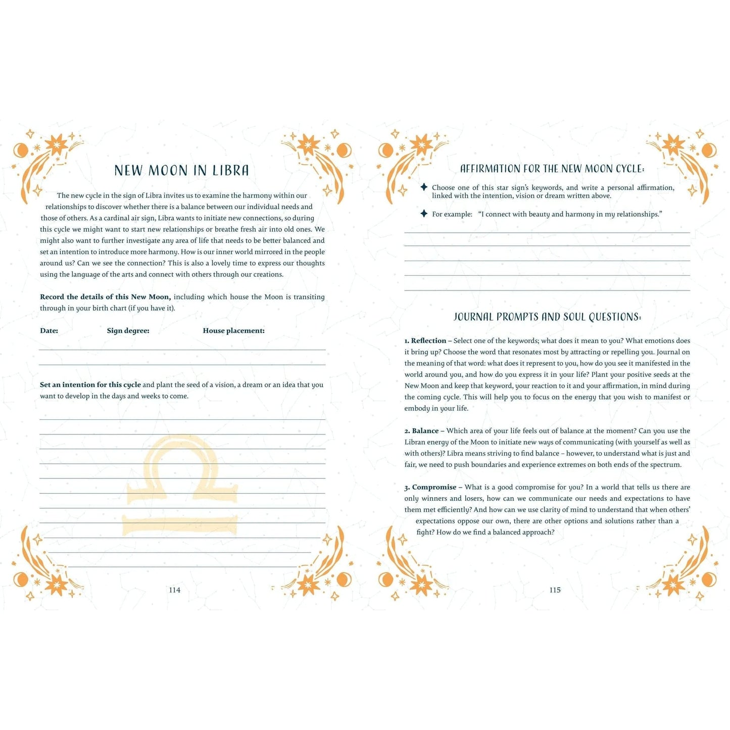 Union Square & Co. Astro-Luna Journal by Monika Anna