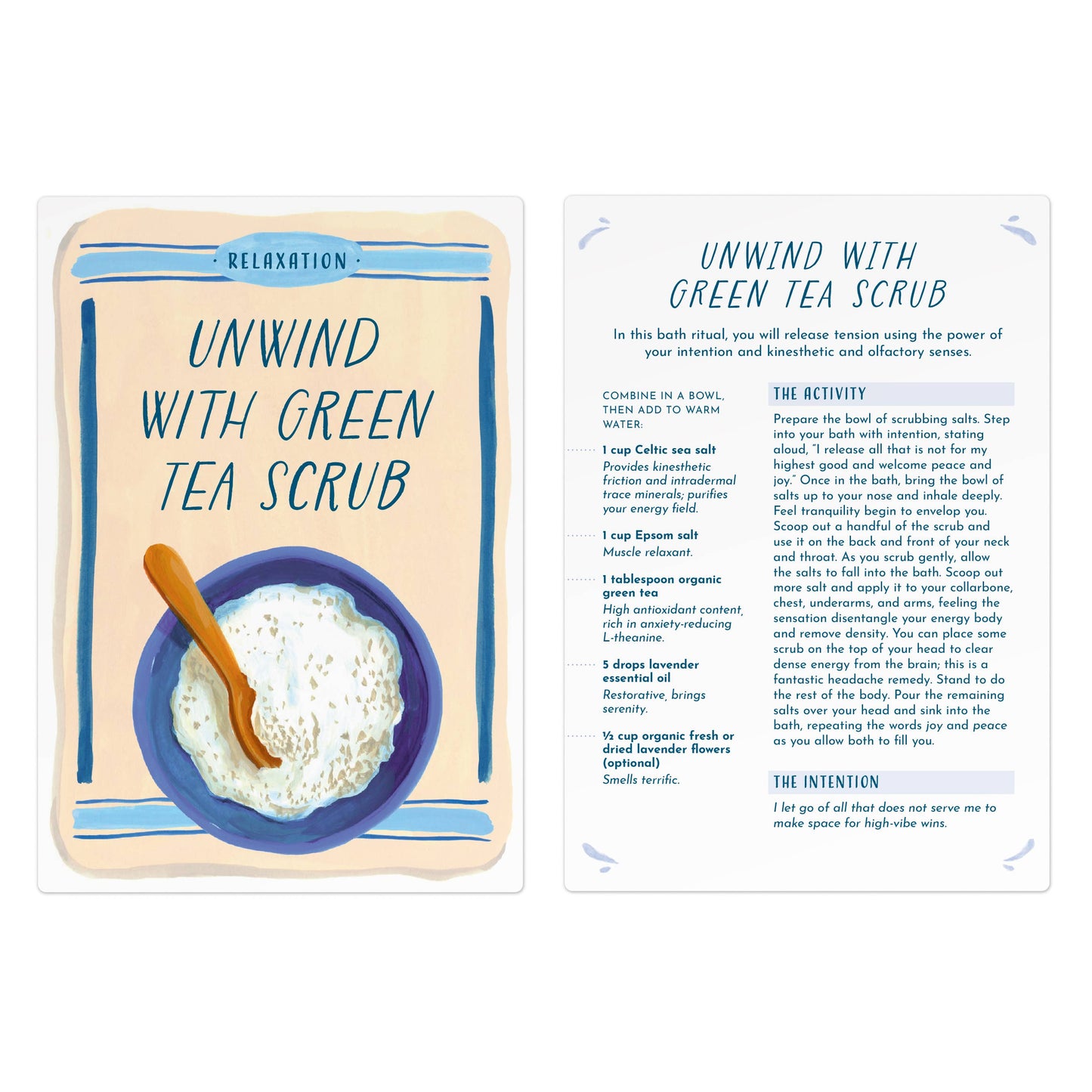 Union Square & Co. Blissful Baths: 40 Rituals for Self-Care Card Deck