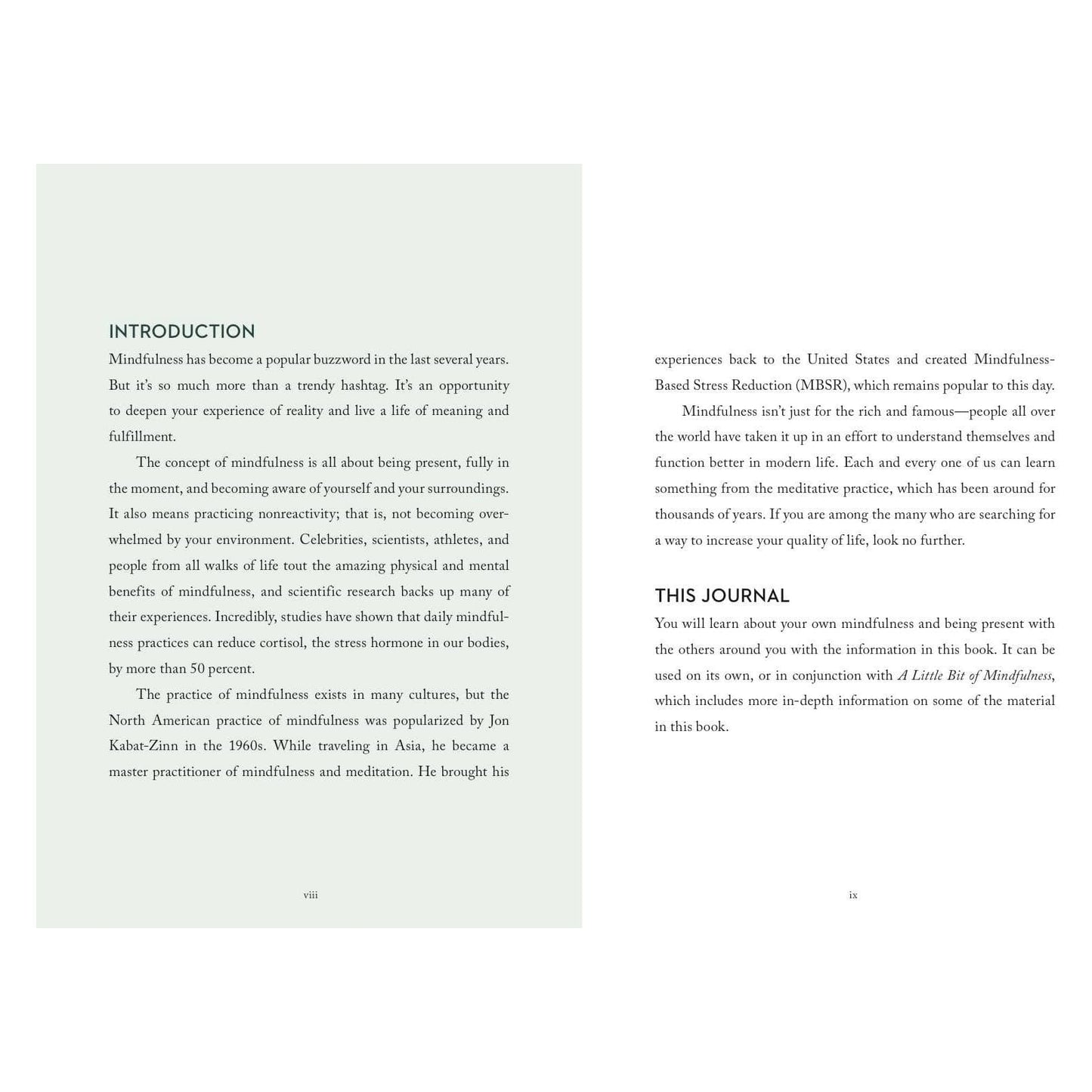 Union Square & Co. Little Bit of Mindfulness Guided Journal