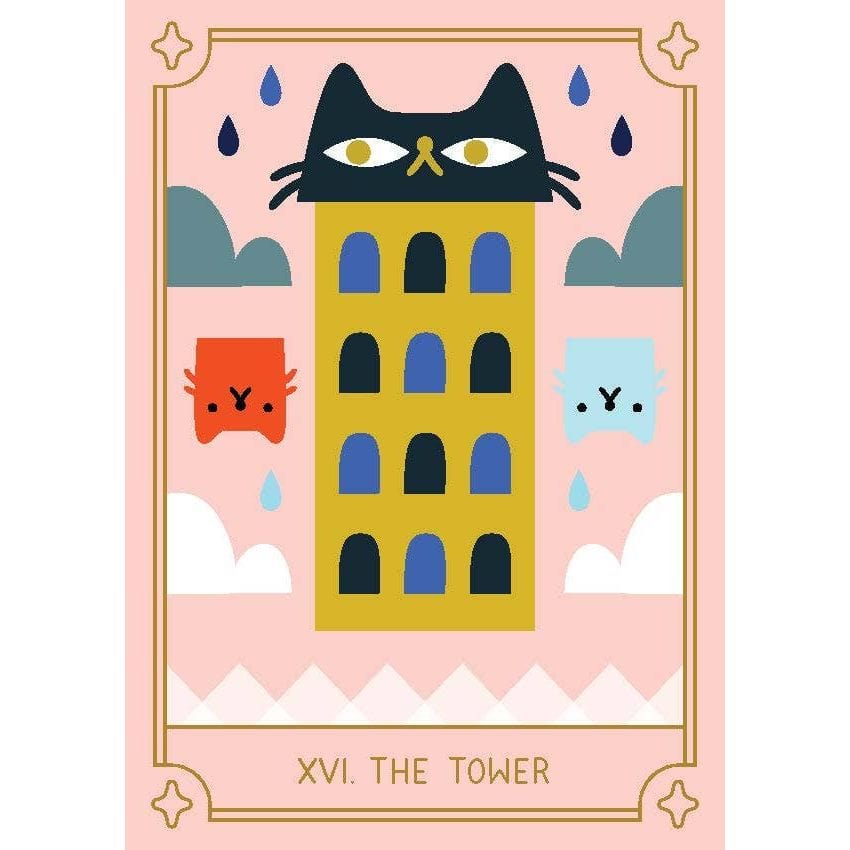 Union Square & Co. Mystic Cats Tarot: A 78-Card Deck and Guidebook