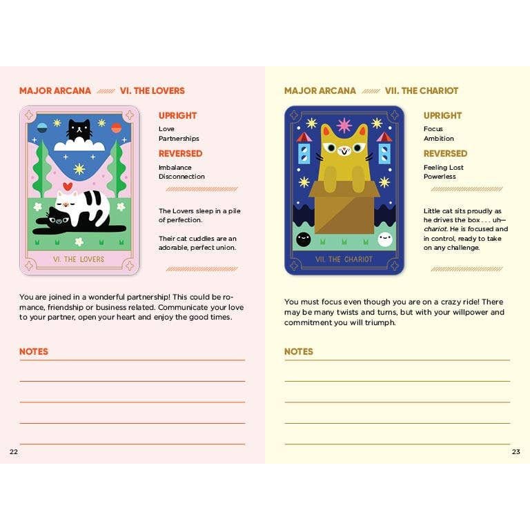 Union Square & Co. Mystic Cats Tarot: A 78-Card Deck and Guidebook
