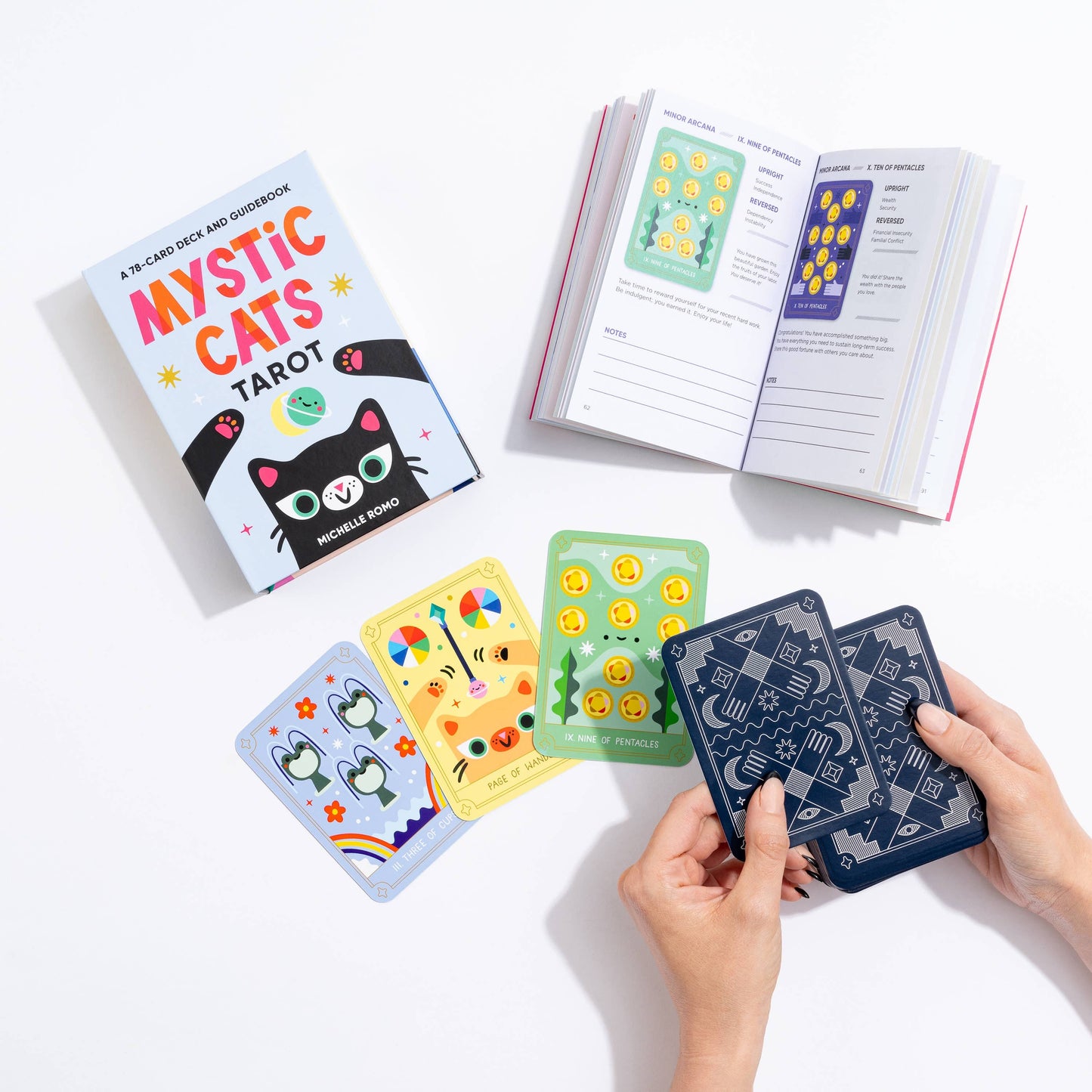 Union Square & Co. Mystic Cats Tarot: A 78-Card Deck and Guidebook