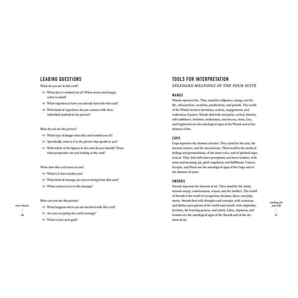 Union Square & Co. Tarot Basics: A Guide to Using & Interpreting the Cards