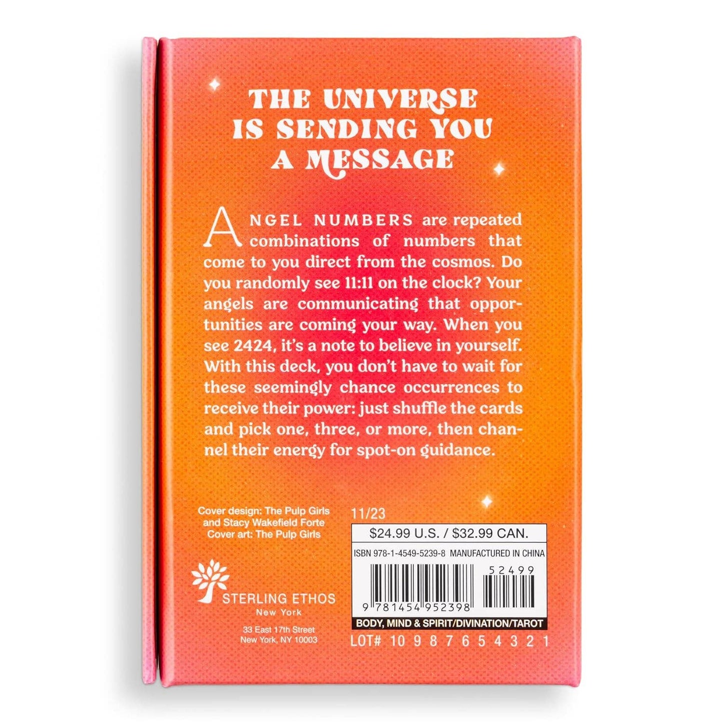 Union Square & Co. The Angel Number Oracle: A 55-Card Deck and Guidebook