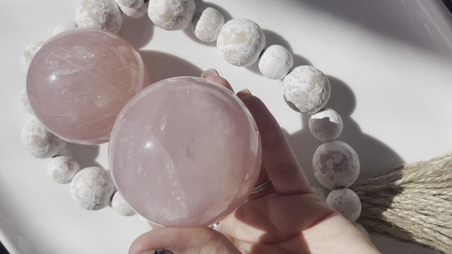 Rose Quartz Sphere