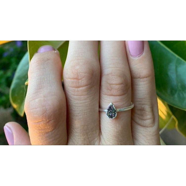 ETSY 8504 Druzy Ring | One Size