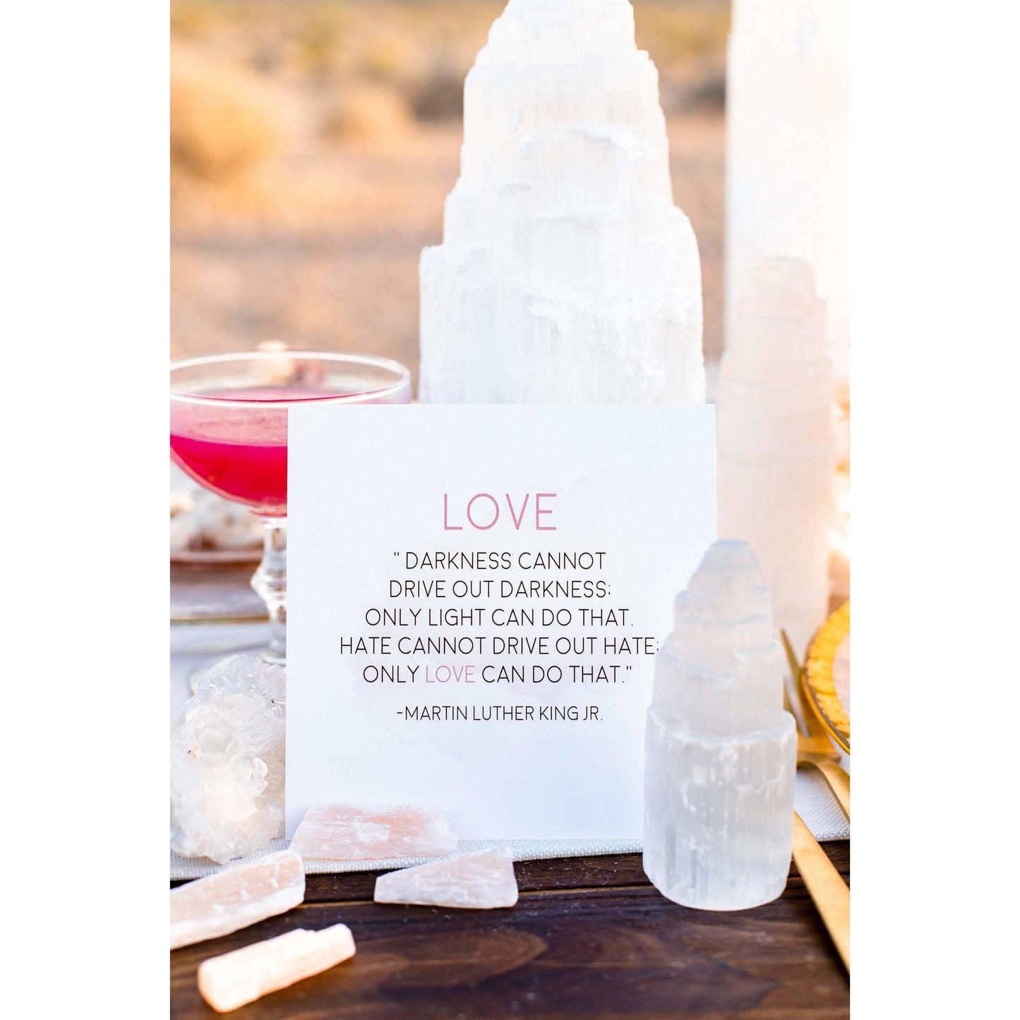 i_did White Selenite Crystal Mini Tower | 4