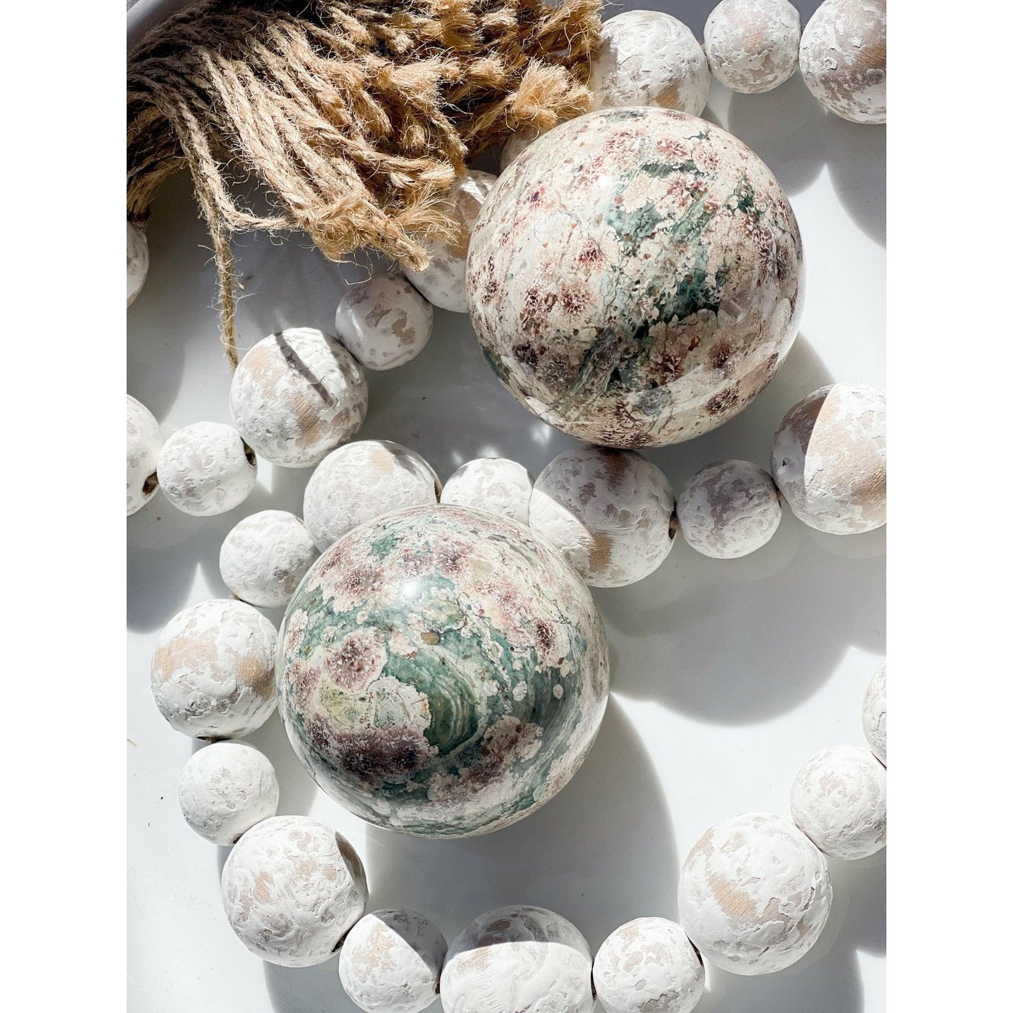 Unearthed Vibes Sphere Flower Agate Sphere