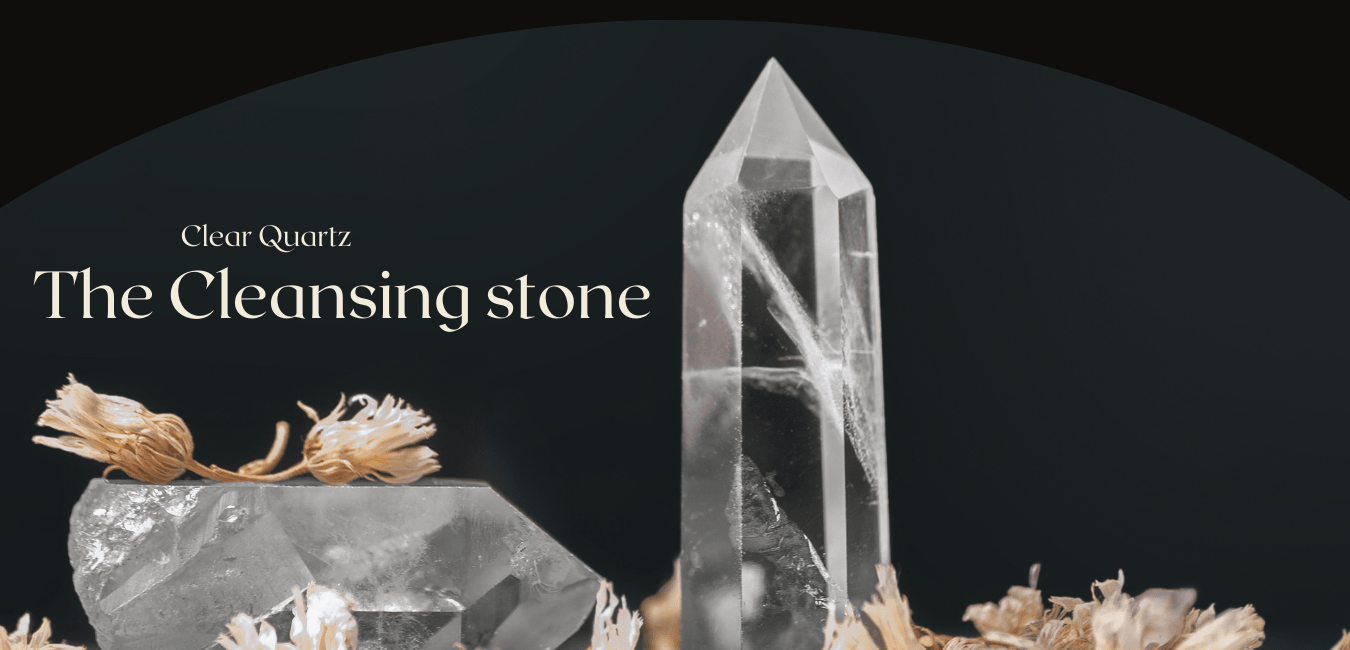 Clear Quartz - Melan Threads