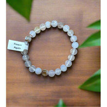  Buy Polished Peach Flower Agate Bracelet - Elegant Healing Stone | Perfect Gift for Love and Wellness