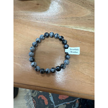  Buy Polished Snowflake Obsidian Bracelet - Elegant Healing Stone | Perfect Gift for Love and Wellness