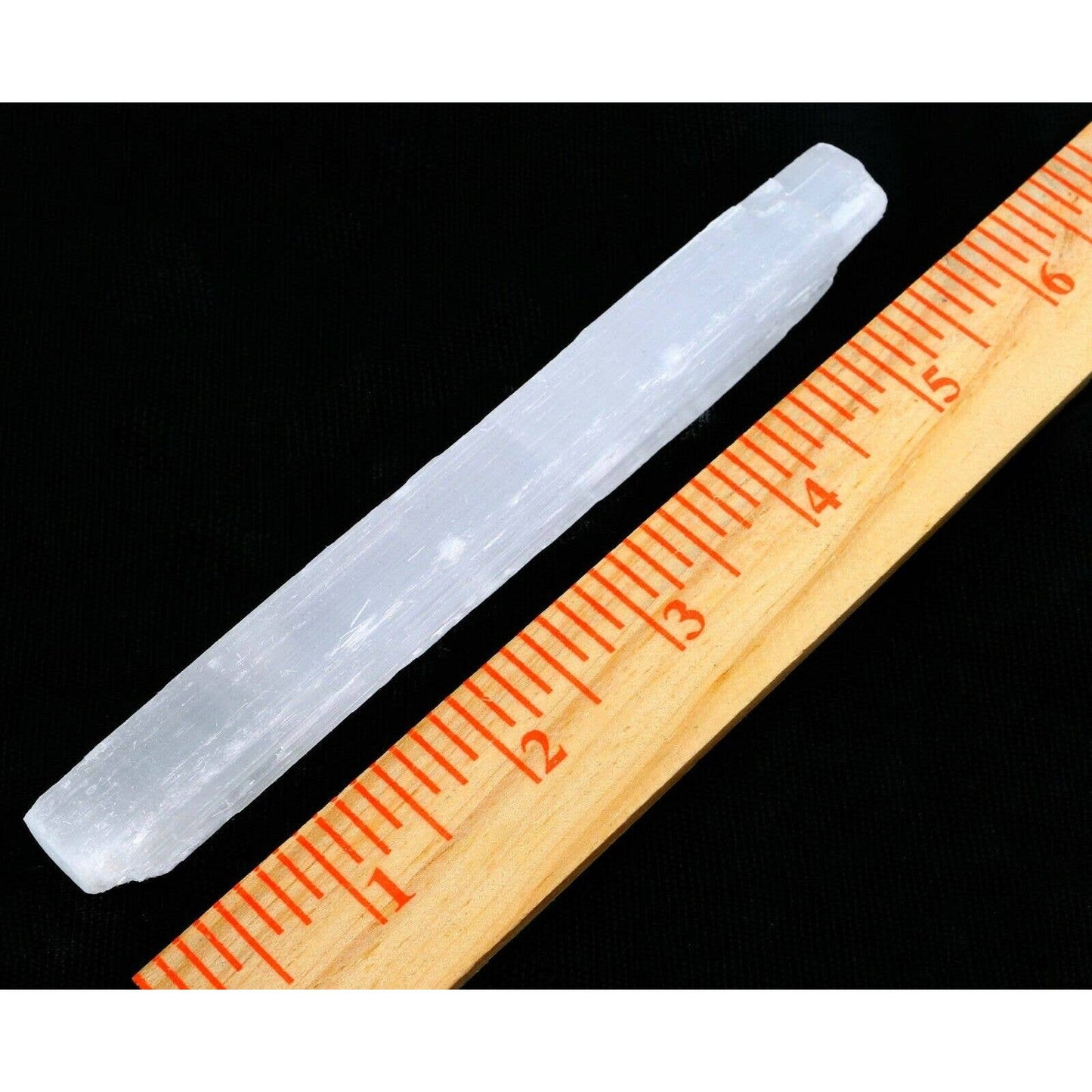 selenite crystal wand 6 inch polished Morocco