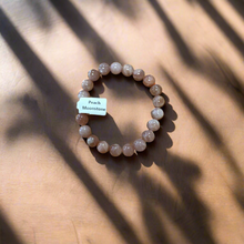  Buy Polished Peach Moonstone Bracelet - Elegant Healing Stone | Perfect Gift for Love and Wellness