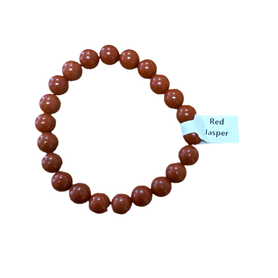 Buy Polished Red Jasper Bracelet - Elegant Healing Stone | Perfect Gift for Love and Wellness