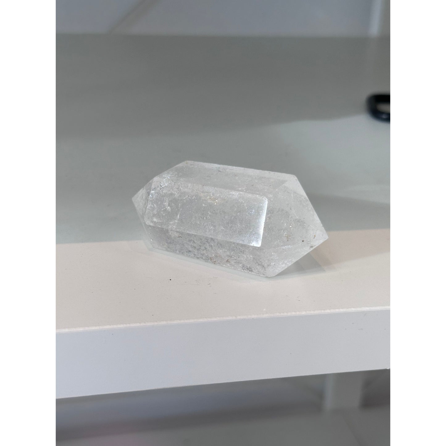 Clear Quartz Double Terminated Crystal Energy Amplifier and Clarity Stone - Unearthed Vibes