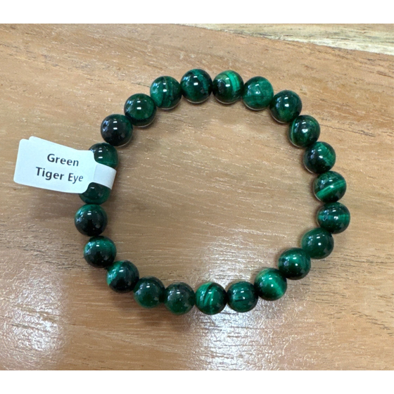 Buy Polished Green Tiger Eye Bracelet - Elegant Healing Stone | Perfect Gift for Love and Wellness