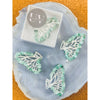 Green Aventurine Butterfly Crystal Hair Claw Clip – Genuine Tumbled Green Aventurine Crystals