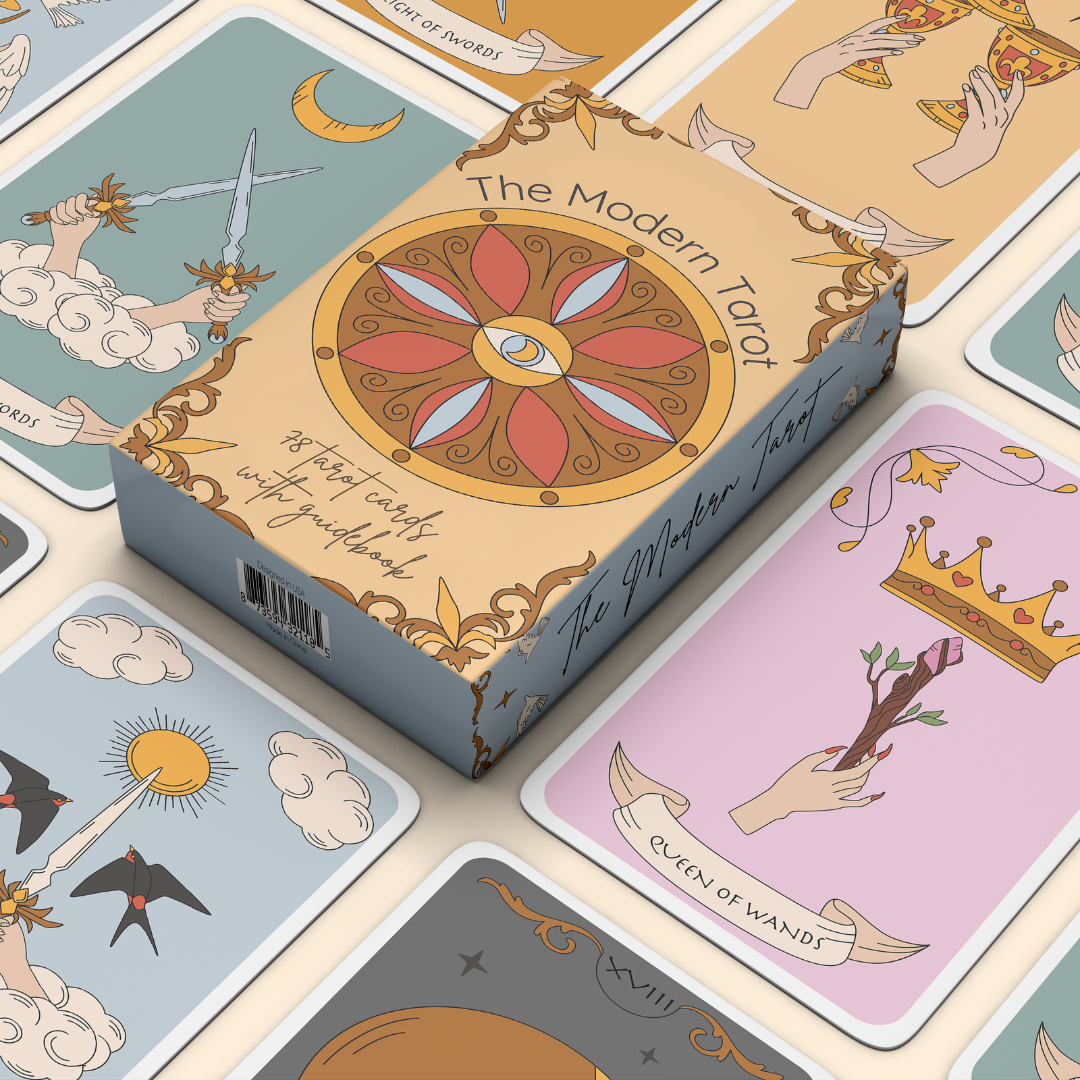 The Modern Tarot Tarot Card Deck, view 2 - Unearthed Vibes