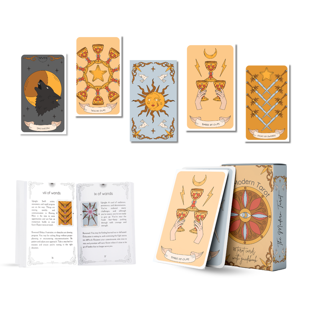 The Modern Tarot Tarot Card Deck - Unearthed Vibes