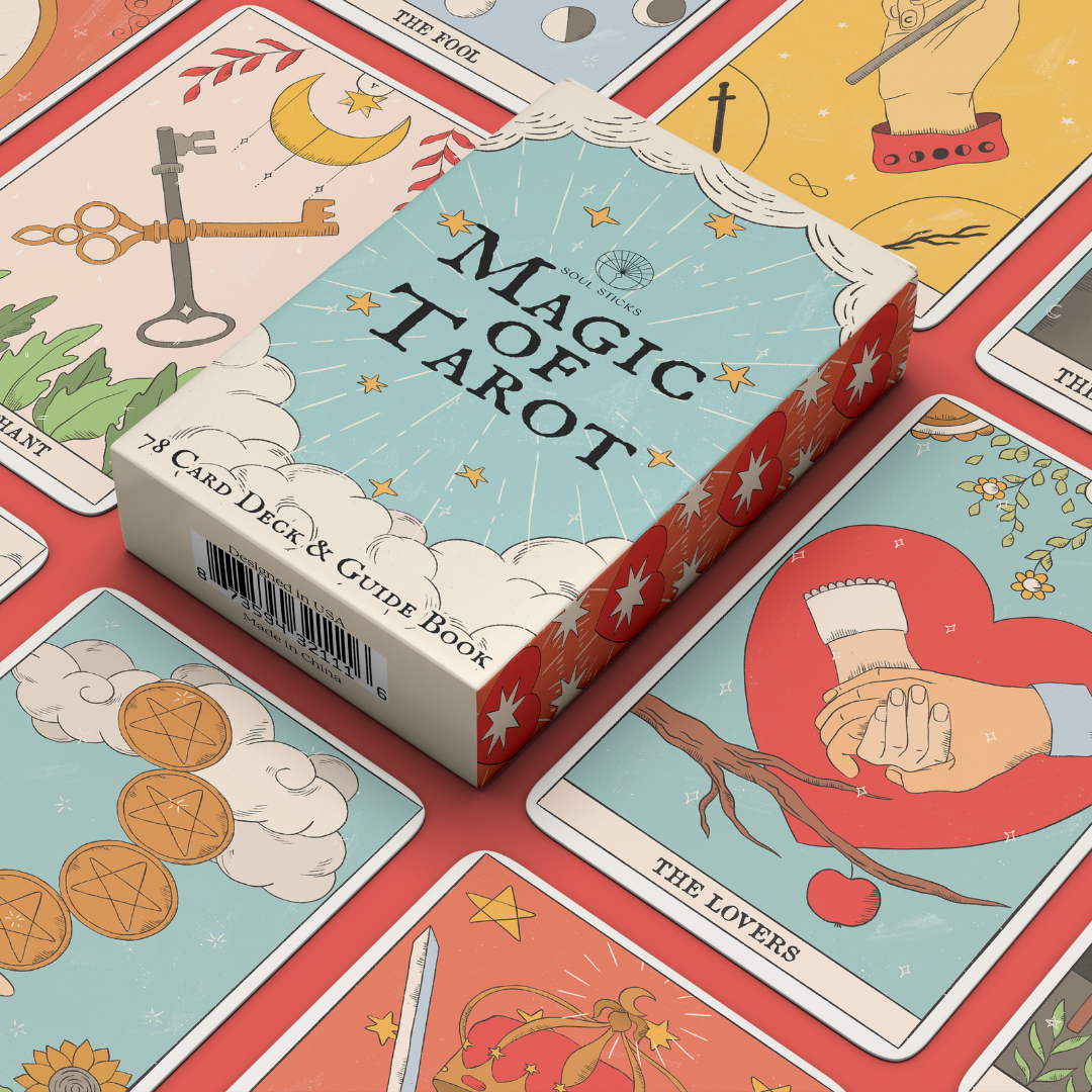 Tarot Card Deck, view 2 - Unearthed Vibes