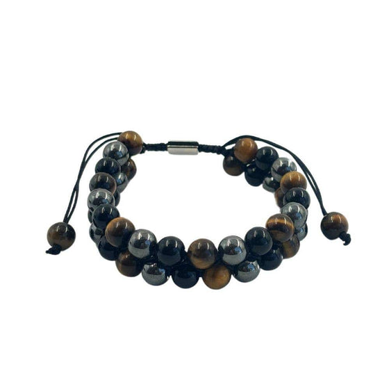 Earths Elements Wellness Bracelet - 8mm Triple Protection