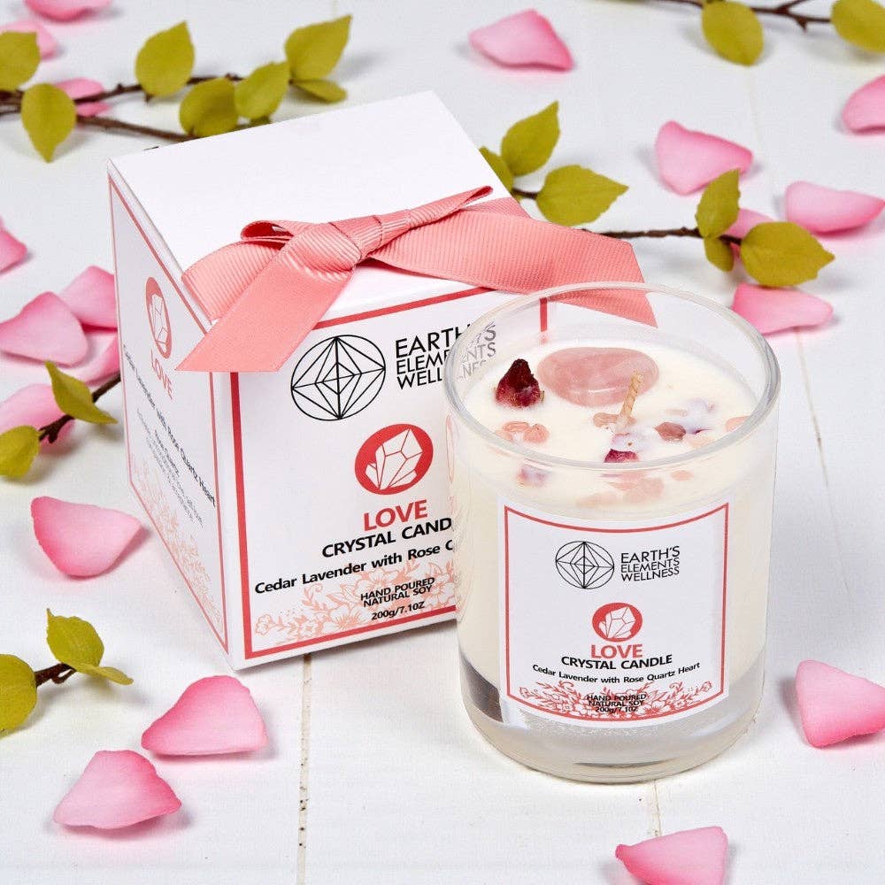 Crystal Candle, Love - Unearthed Vibes