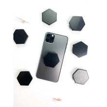  ETSY 8504 Obsidian Hexagon Crystal Phone Stand