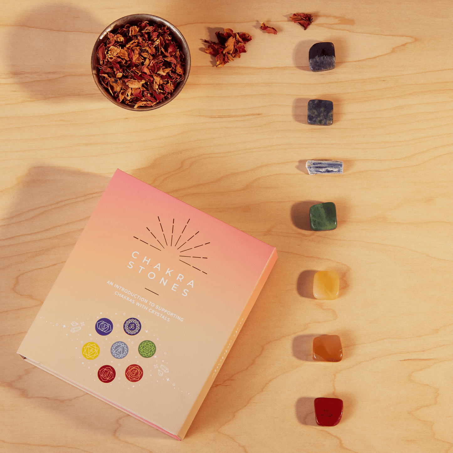 GeoCentral Chakra Stones Boxed Crystal Collection