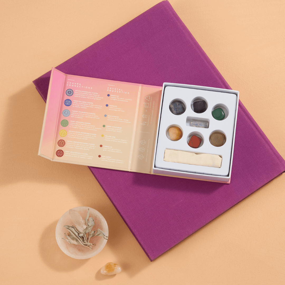 GeoCentral Chakra Stones Boxed Crystal Collection