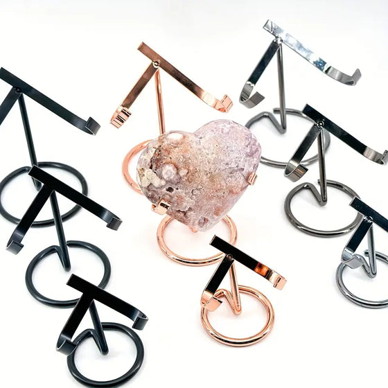 Metal Stand for Crystal Shapes / Specimens