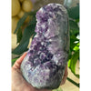 i_did Buy Polished Amethyst Base - 3 lbs 4 oz | Purple Amethyst Crystal | Healing Stone | Perfect Gift