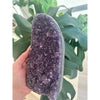 i_did Polished Amethyst Base | Raw Amethyst Crystal