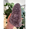 i_did Polished Amethyst Base | Raw Amethyst Crystal | Great Gift