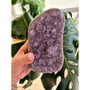 i_did Polished Amethyst Base | Raw Amethyst Crystal | Great Gift