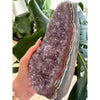 i_did Polished Amethyst Base | Raw Amethyst Crystal | Great Gift