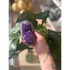 i_did Raw Polished Free Form Amethyst Base 1 lb 13 oz | Purple amethyst | Amethyst base | Great gift