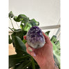 i_did Raw Polished Free Form Amethyst Base 1 lb 13 oz | Purple amethyst | Amethyst base | Great gift