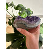 i_did Raw Polished Free Form Amethyst Base 1 lb 13 oz | Purple amethyst | Amethyst base | Great gift